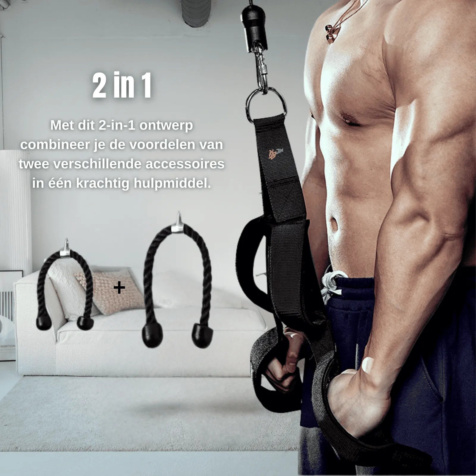 Tricep Rope – Meer Variatie, Meer Resultaat